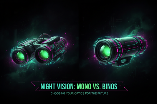 Visión nocturna: binoculares vs monóculo, ¿cuál conviene?