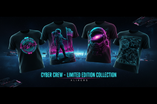 Remeras Espaciales de Edición Limitada: La Colección Cyber Crew de Alikers