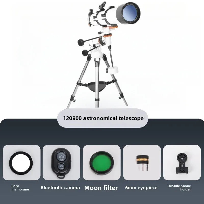 Telescopio Refractor Ecuatorial 120900 — Gran Apertura HD Profesional