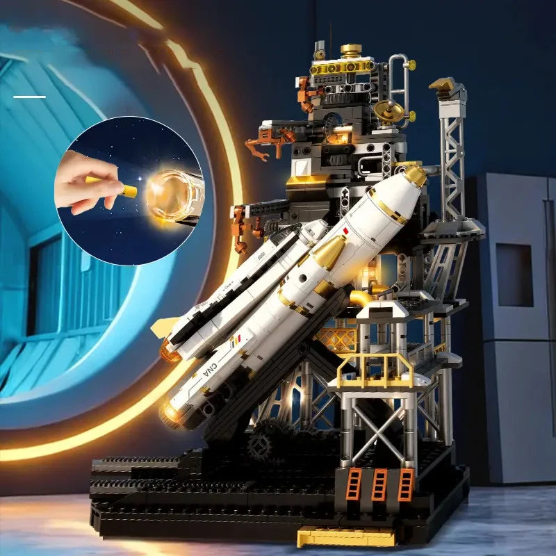 Set de Construcción Estación Espacial STEM - 914 Piezas