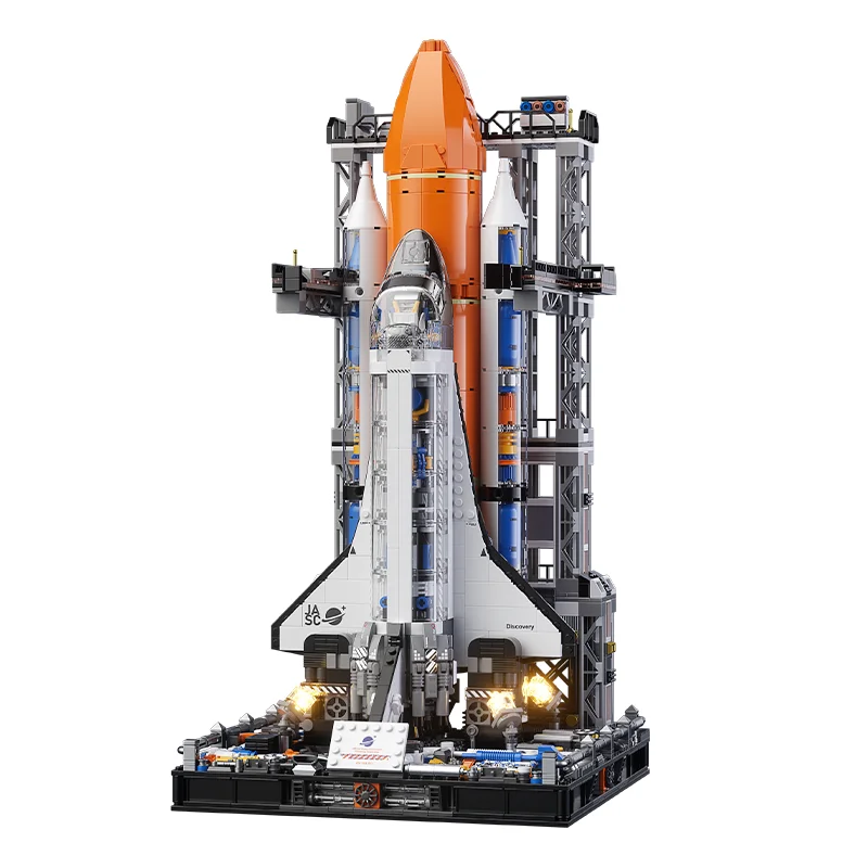 Set de Construcción Táctica: Exploración Espacial Heavy Rocket (JAKI)