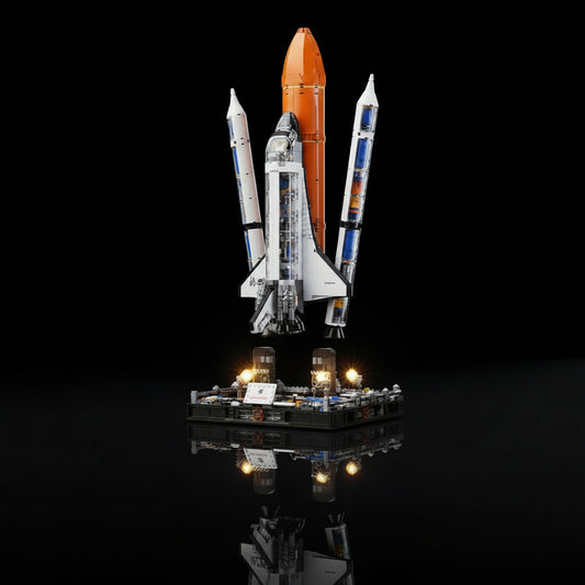 Set de Construcción Táctica: Exploración Espacial Heavy Rocket (JAKI)