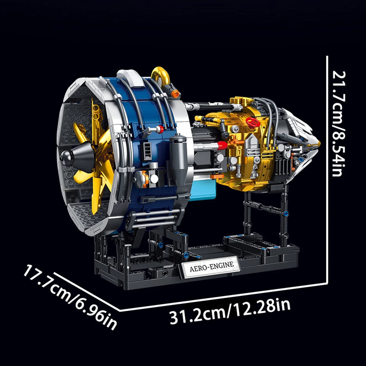 Set de Construcción Motor de Transbordador Espacial - 1552 Piezas
