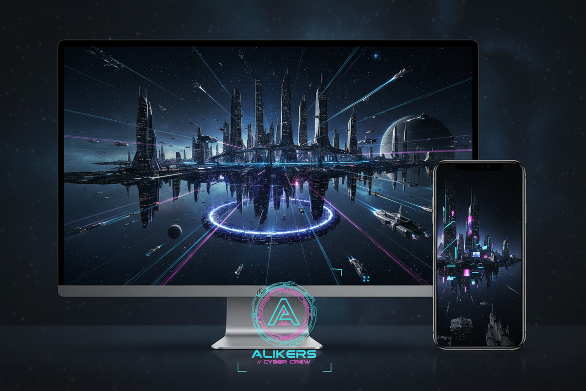 Alikers Digital Pack - Ciudad Espacial